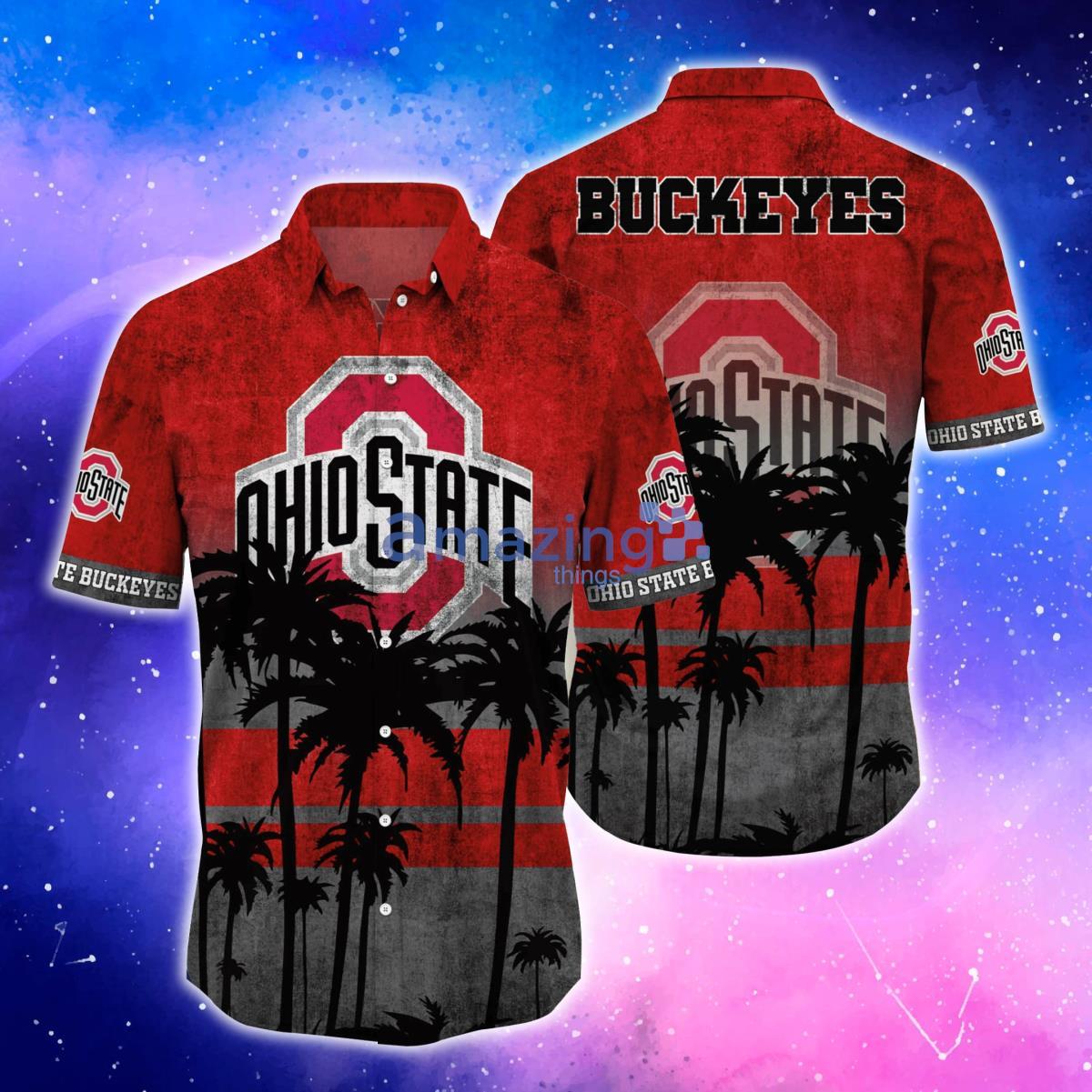 Ohio State Buckeyes Trending Hawaiian Shirt And Shorts For Fans Product Photo 1