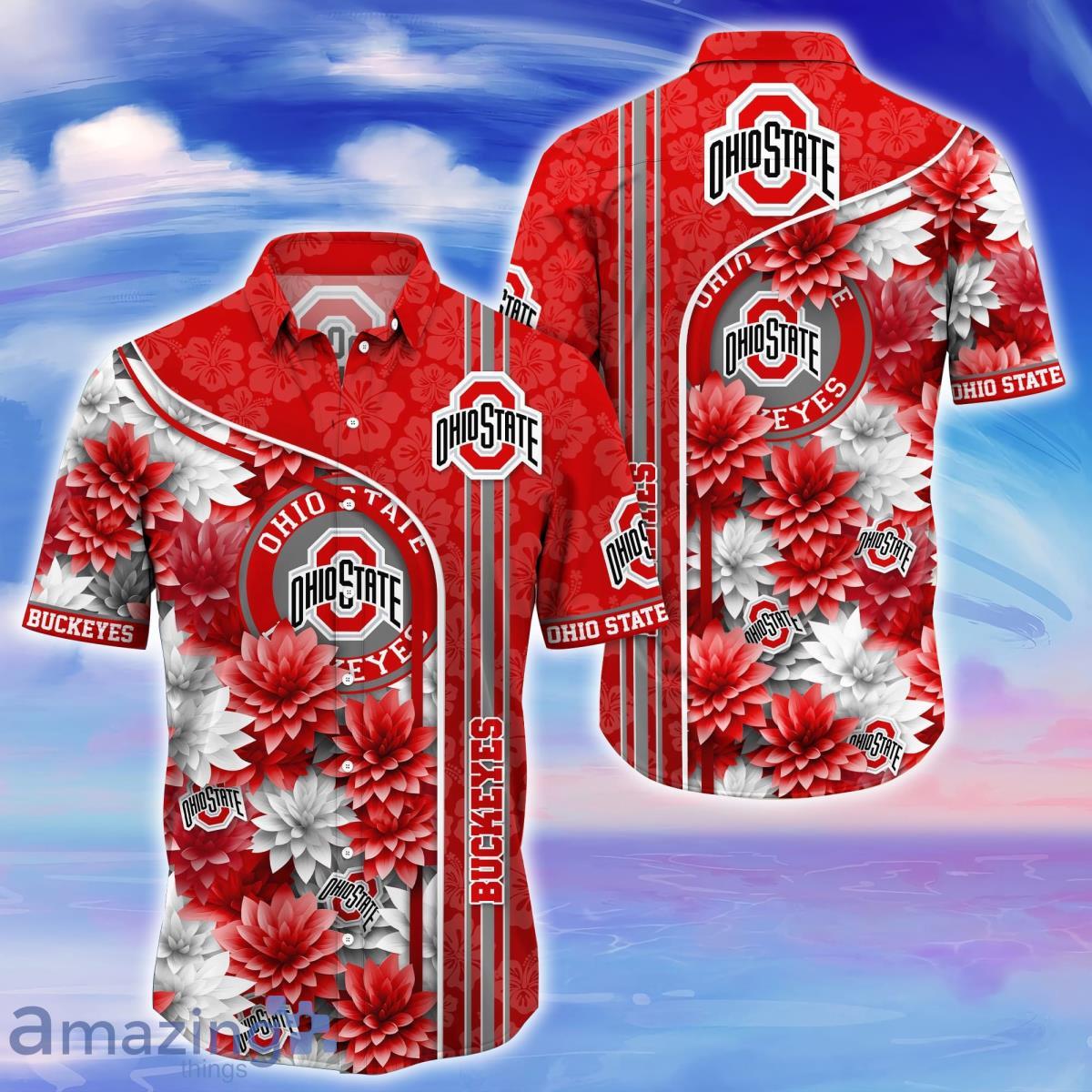 Ohio State Buckeyes Trending Hawaiian Shirt For Fans Product Photo 1