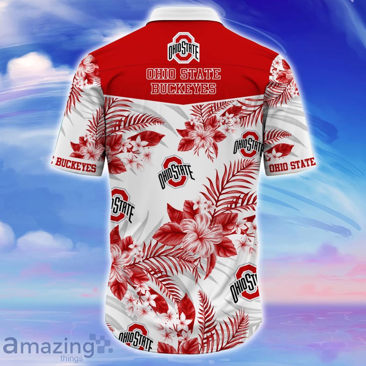 Ohio State Buckeyes Trending Hawaiian Shirt Gift For Real Fans image Ohio State Buckeyes Trending Hawaiian Shirt Gift For Real Fans Product Photo 3