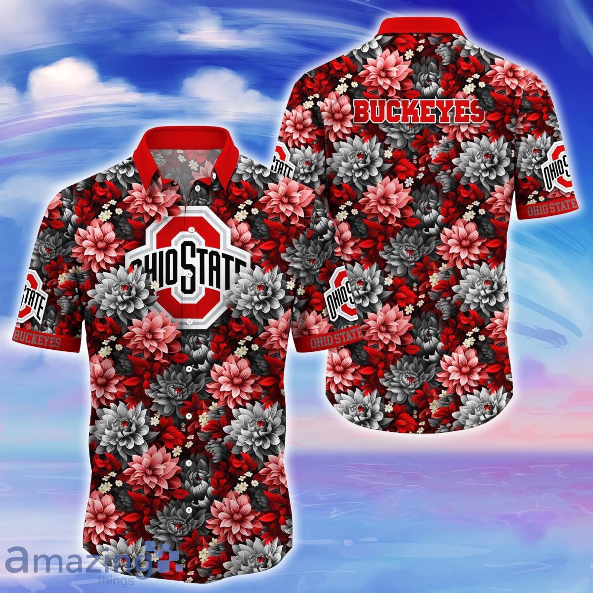 Ohio State Buckeyes Trending Hawaiian Shirt Great Gift For Fans Product Photo 1