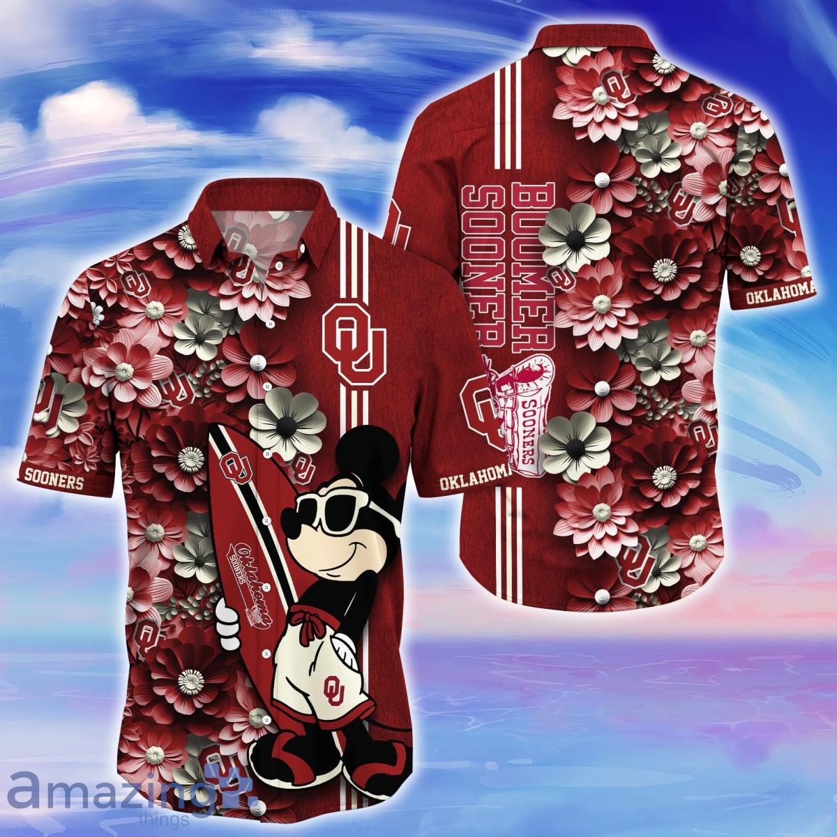 Oklahoma Sooners Trending Hawaiian Shirt Best Gift For Fans Product Photo 1