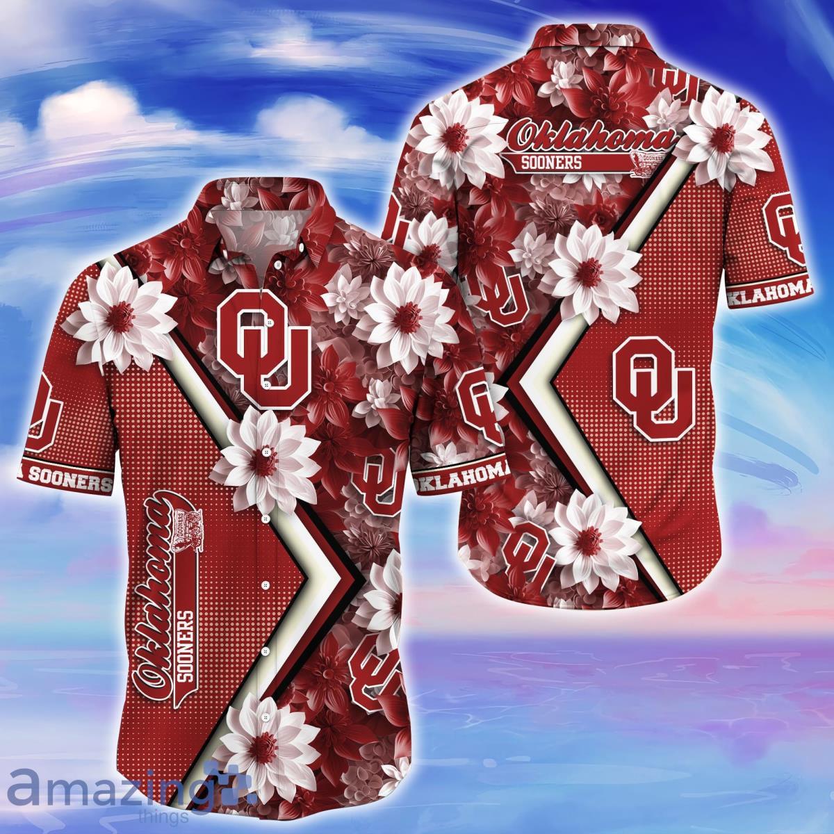 Oklahoma Sooners Trending Hawaiian Shirt Gift For Fans Product Photo 1