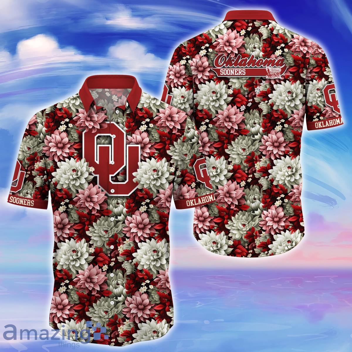 Oklahoma Sooners Trending Hawaiian Shirt Great Gift For Fans Product Photo 1