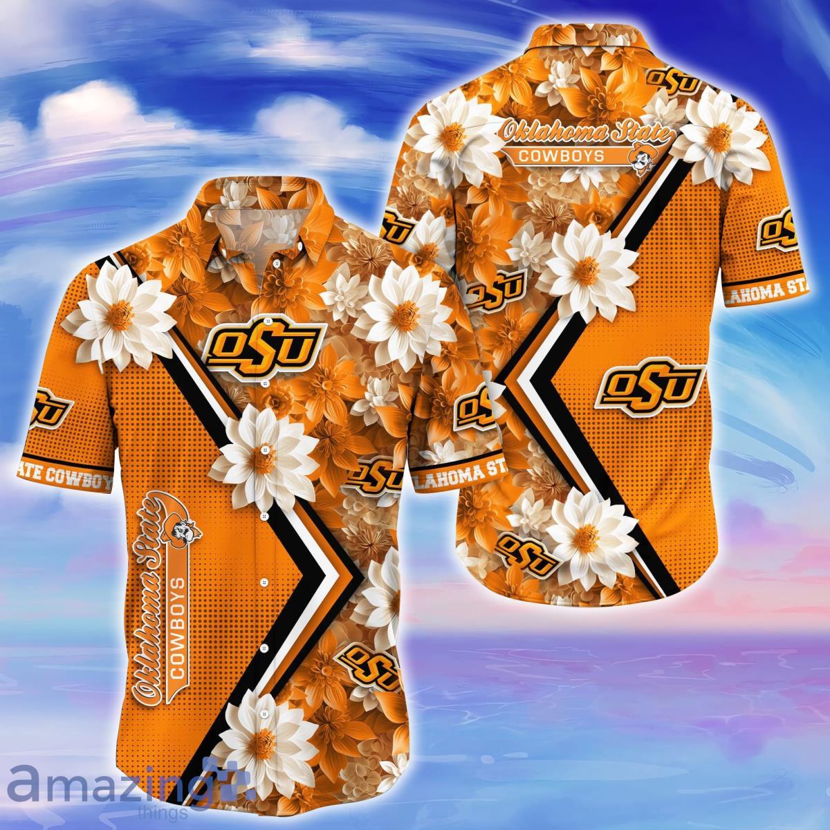 Oklahoma State Cowboys Trending Hawaiian Shirt Gift For Fans Product Photo 1