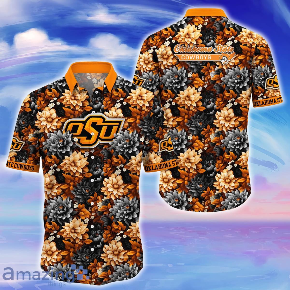 Oklahoma State Cowboys Trending Hawaiian Shirt Great Gift For Fans Product Photo 1
