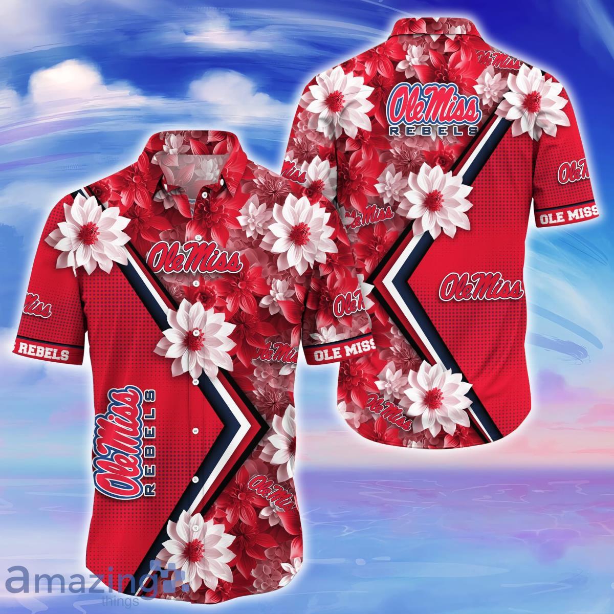 Ole Miss Rebels Trending Hawaiian Shirt Gift For Fans Product Photo 1
