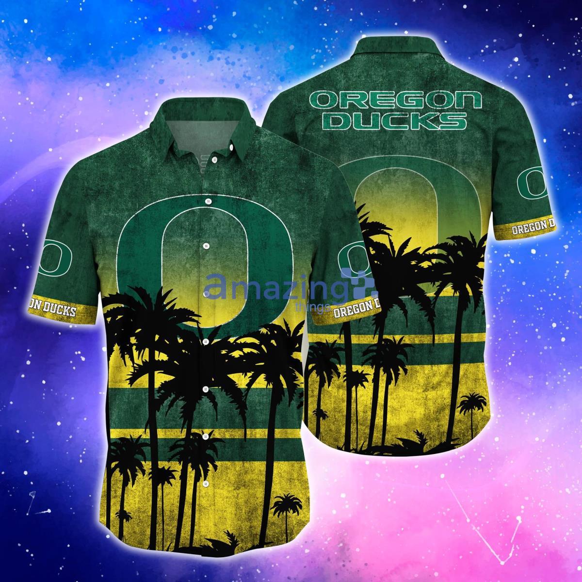 Oregon Ducks Trending Hawaiian Shirt And Shorts For Fans Product Photo 1