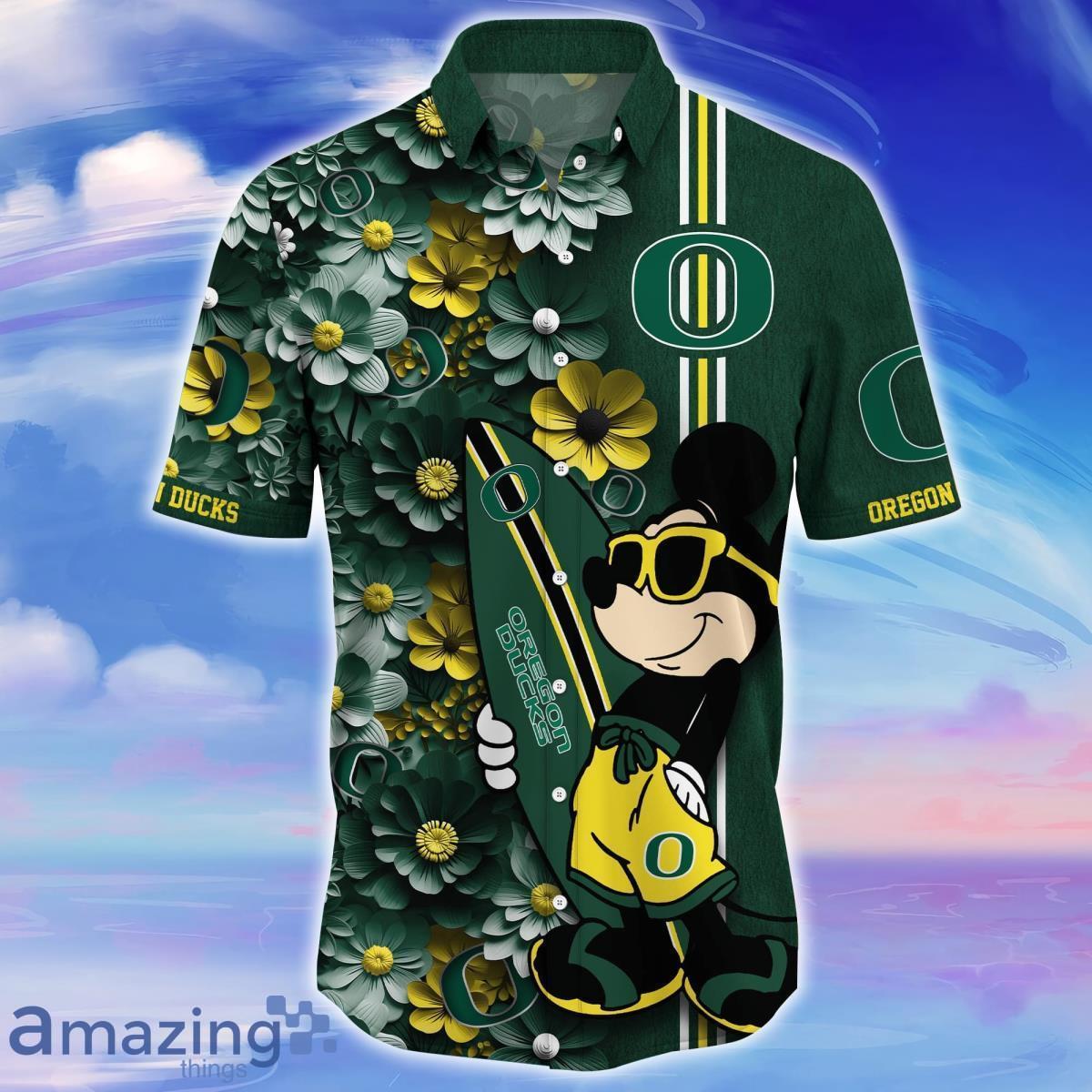 Oregon Ducks Trending Hawaiian Shirt Best Gift For Fans Product Photo 2