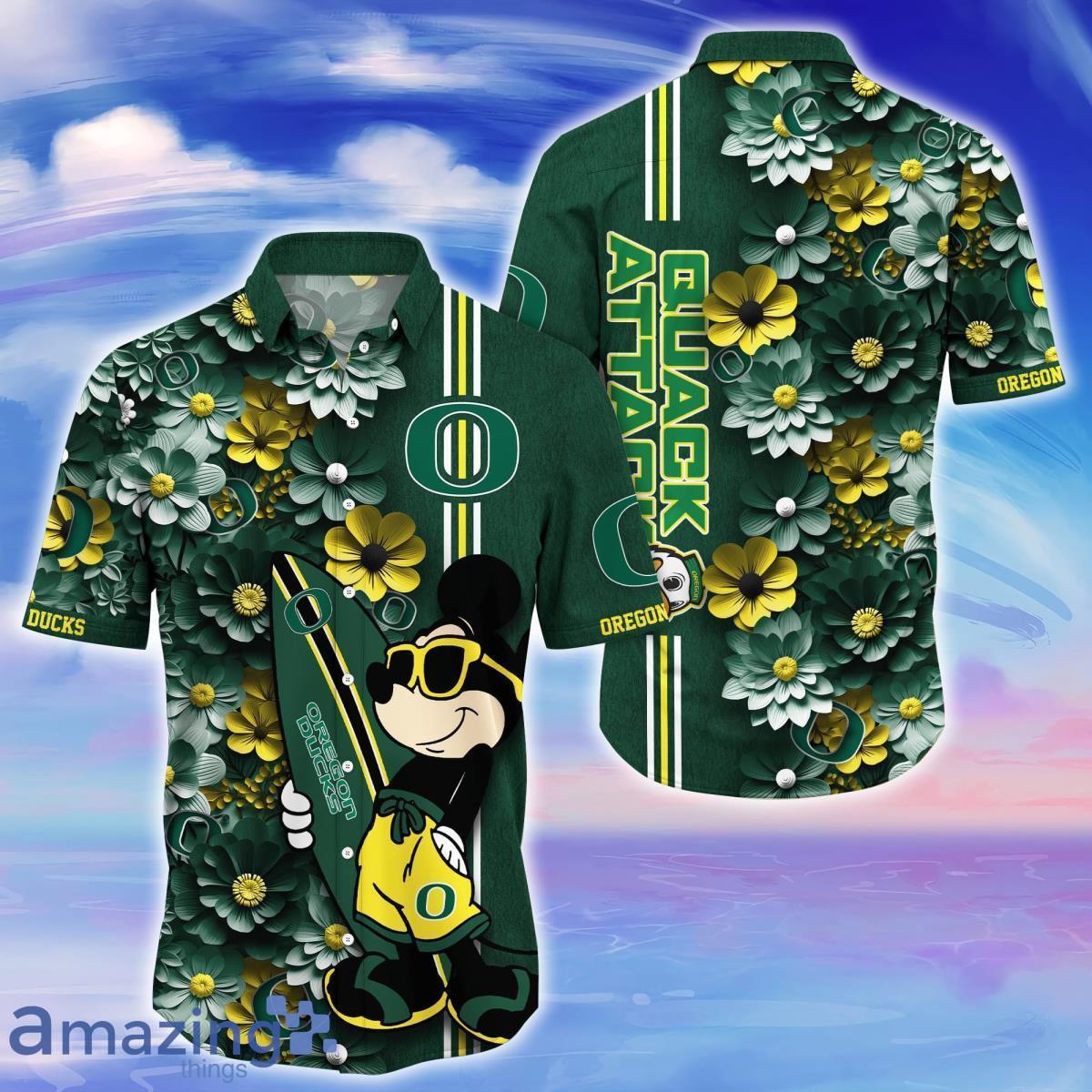 Oregon Ducks Trending Hawaiian Shirt Best Gift For Fans Product Photo 1