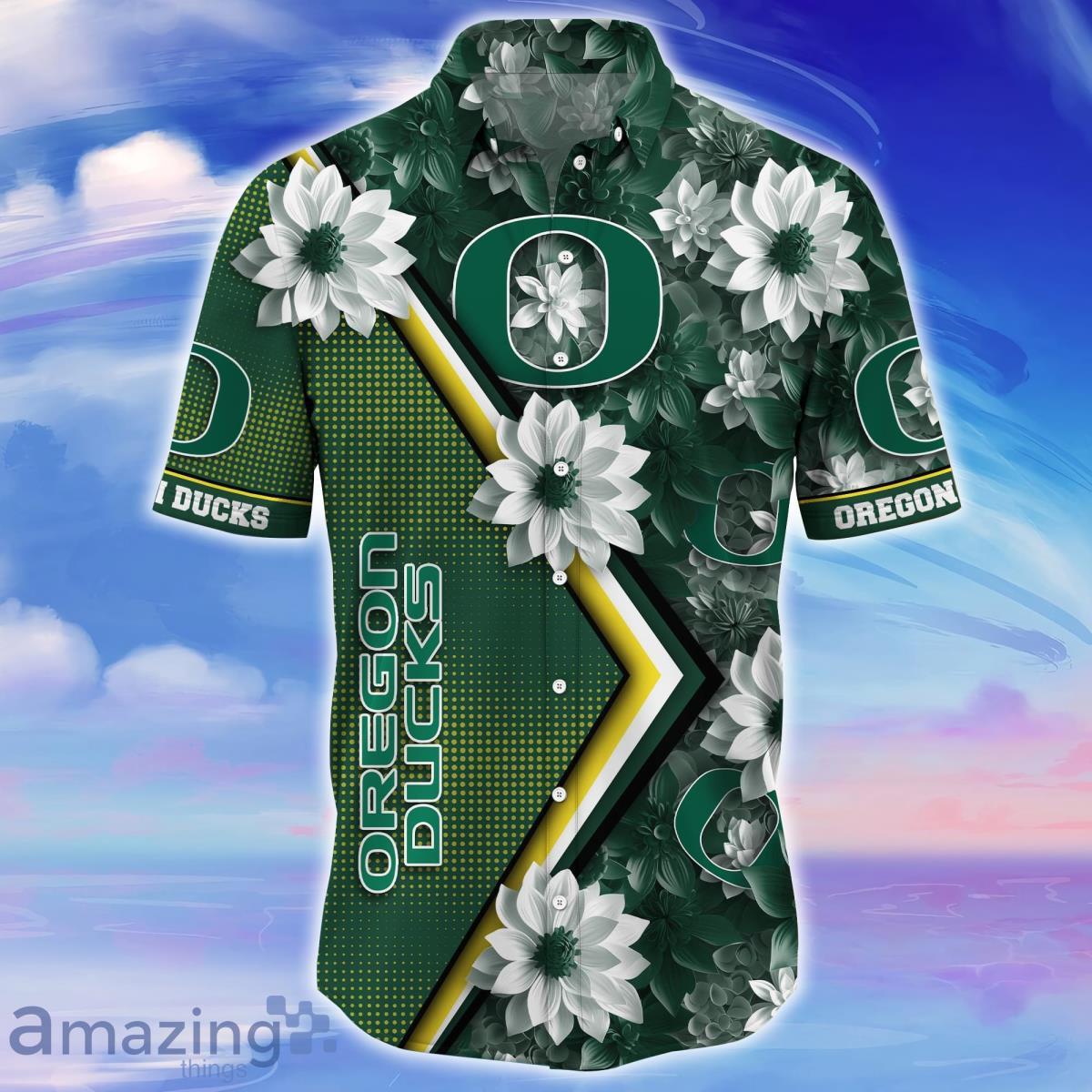 Oregon Ducks Trending Hawaiian Shirt Gift For Fans Product Photo 2