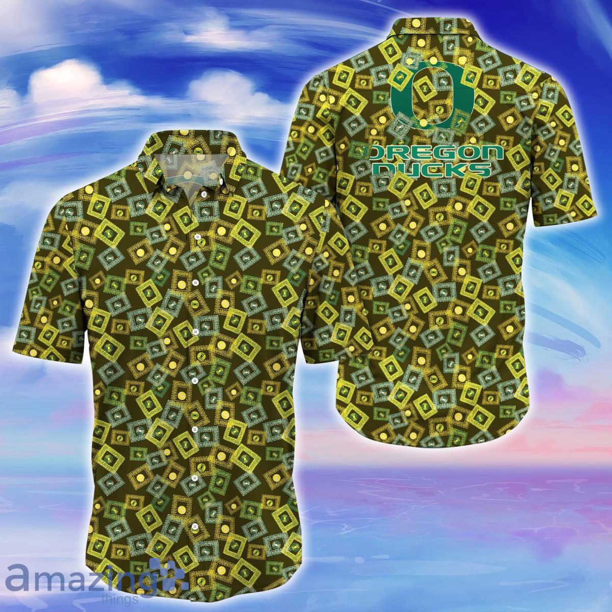 Oregon Ducks Trending Hawaiian Shirt Gift For Men Women Fans Product Photo 1