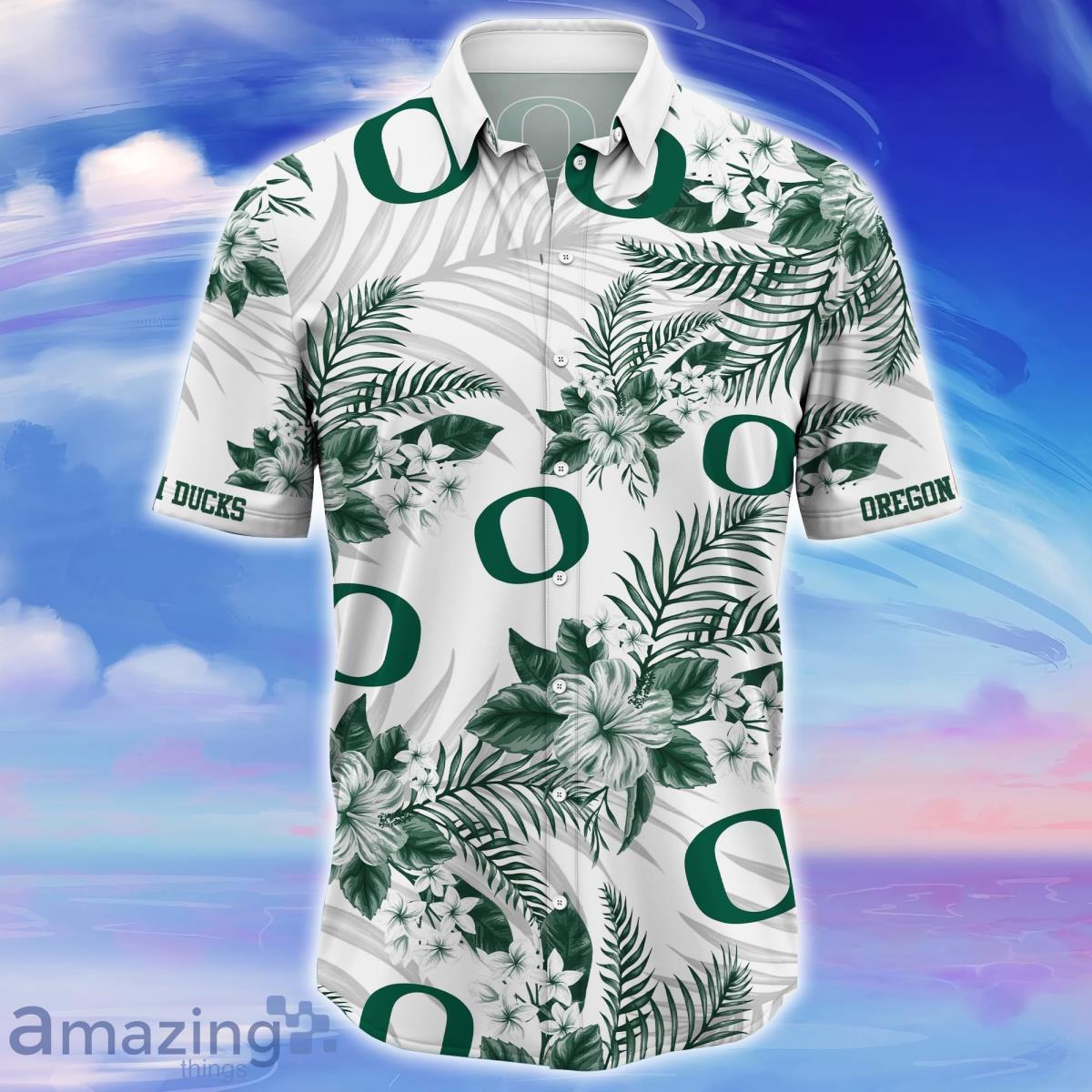 Oregon Ducks Trending Hawaiian Shirt Gift For Real Fans Product Photo 2