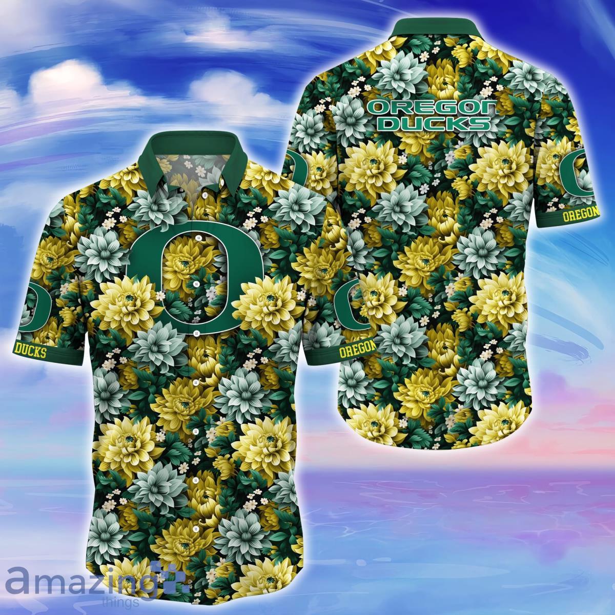 Oregon Ducks Trending Hawaiian Shirt Great Gift For Fans Product Photo 1