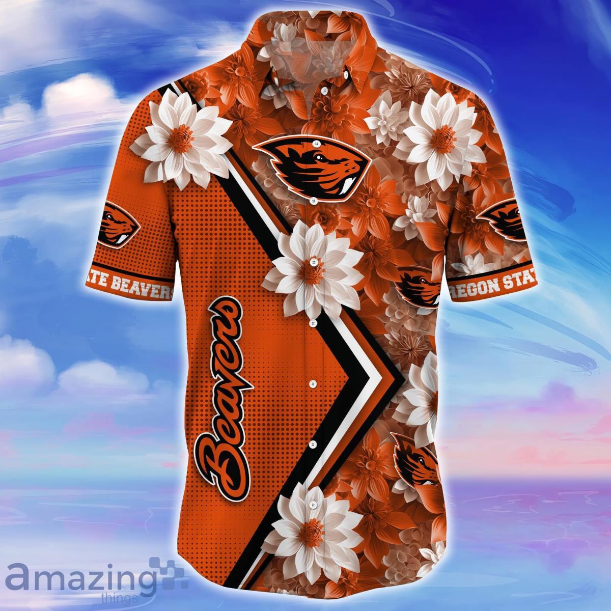 Oregon State Beavers Trending Hawaiian Shirt Gift For Fans image Oregon State Beavers Trending Hawaiian Shirt Gift For Fans Product Photo 2