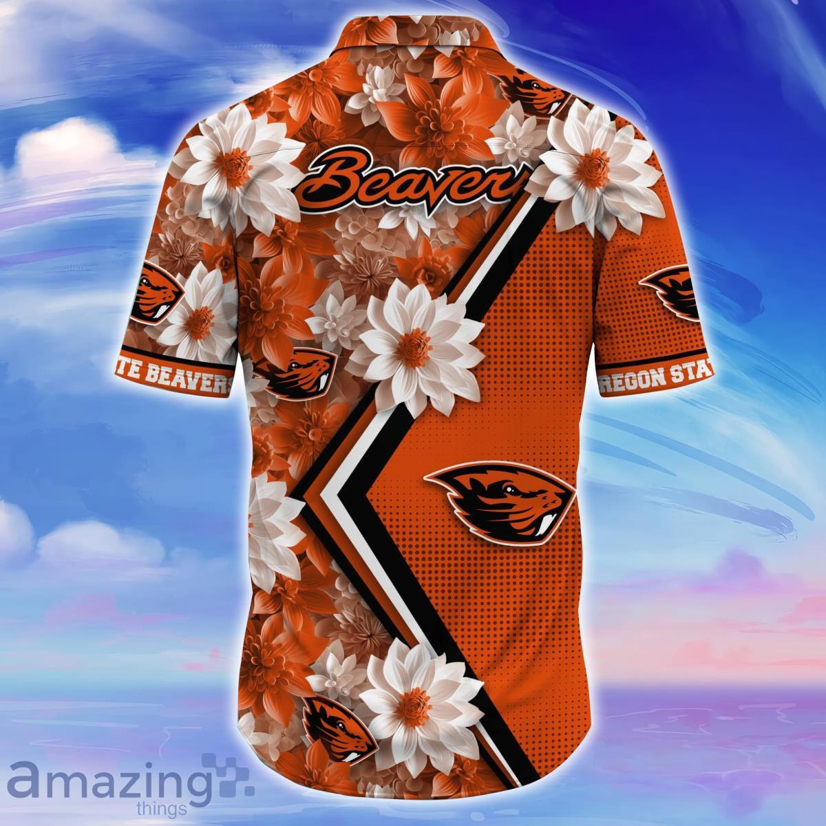 Oregon State Beavers Trending Hawaiian Shirt Gift For Fans image Oregon State Beavers Trending Hawaiian Shirt Gift For Fans Product Photo 3