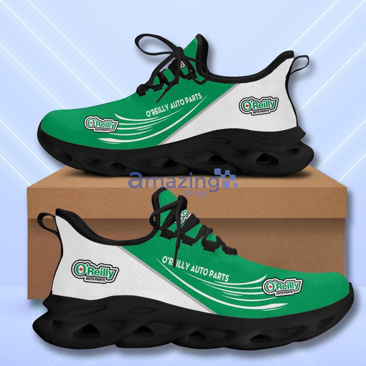 O'reilly Auto Parts Max Soul Sneakers Unique Shoes For Men Women Product Photo 1