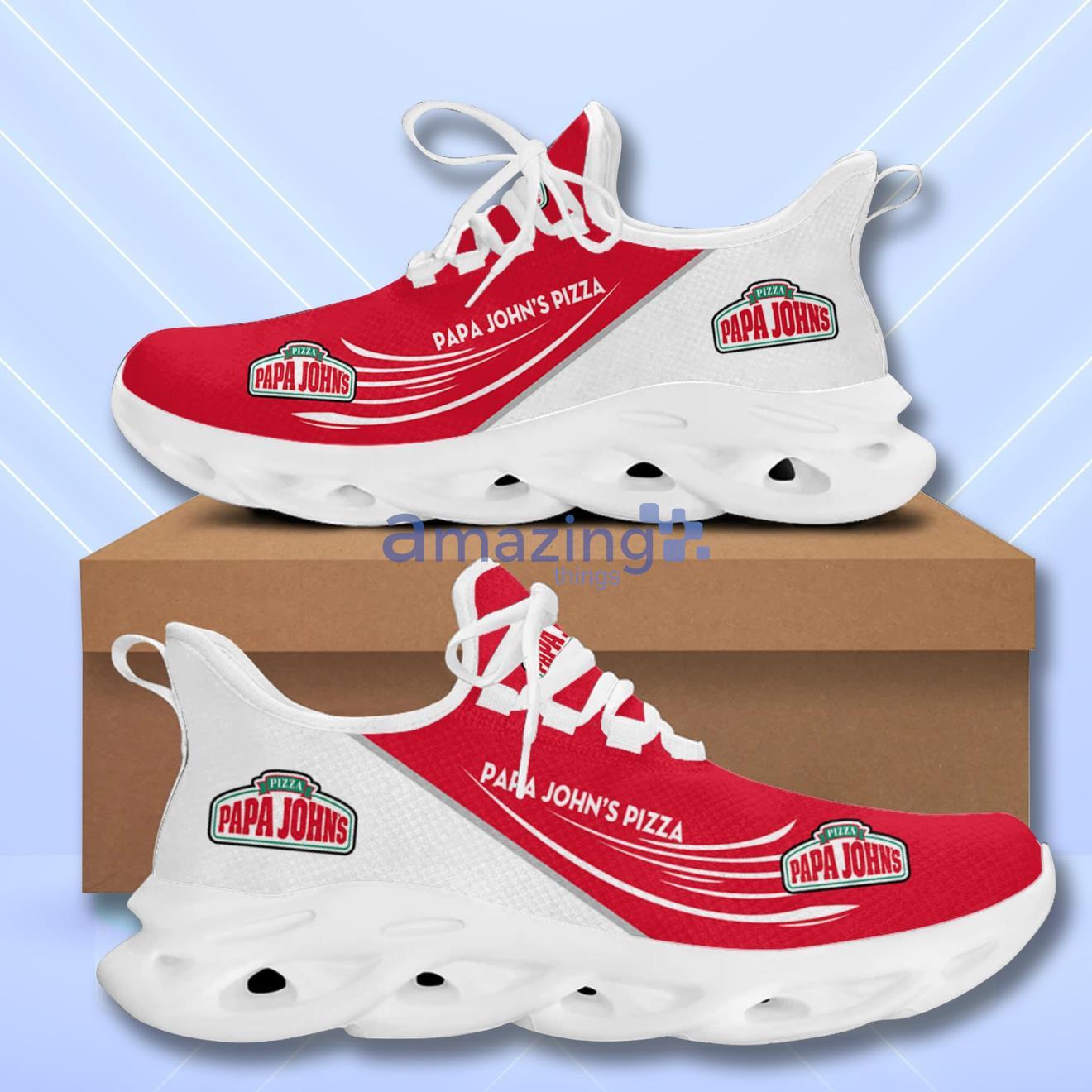 Papa John's Pizza Max Soul Shoes Best Sneakers For Men Women image Papa John's Pizza Max Soul Shoes Best Sneakers For Men Women