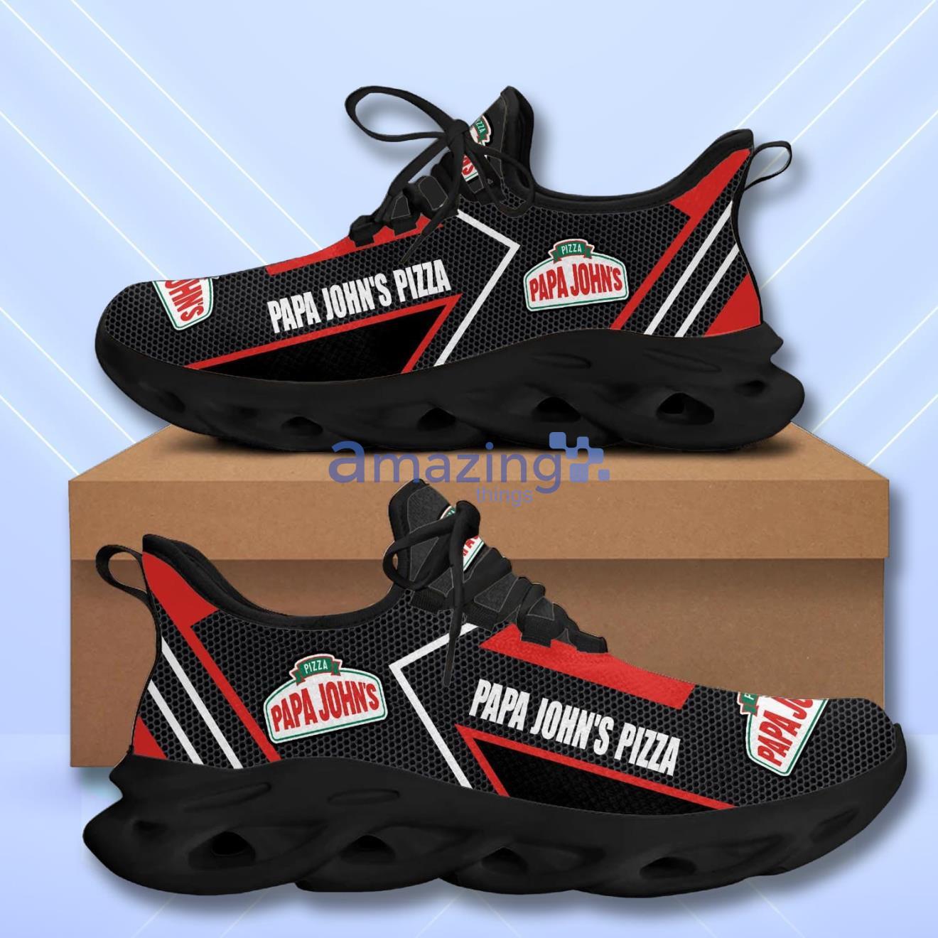Papa John's Pizza Max Soul Shoes Unique Sneakers For Men Women image Papa John's Pizza Max Soul Shoes Unique Sneakers For Men Women Product Photo 1