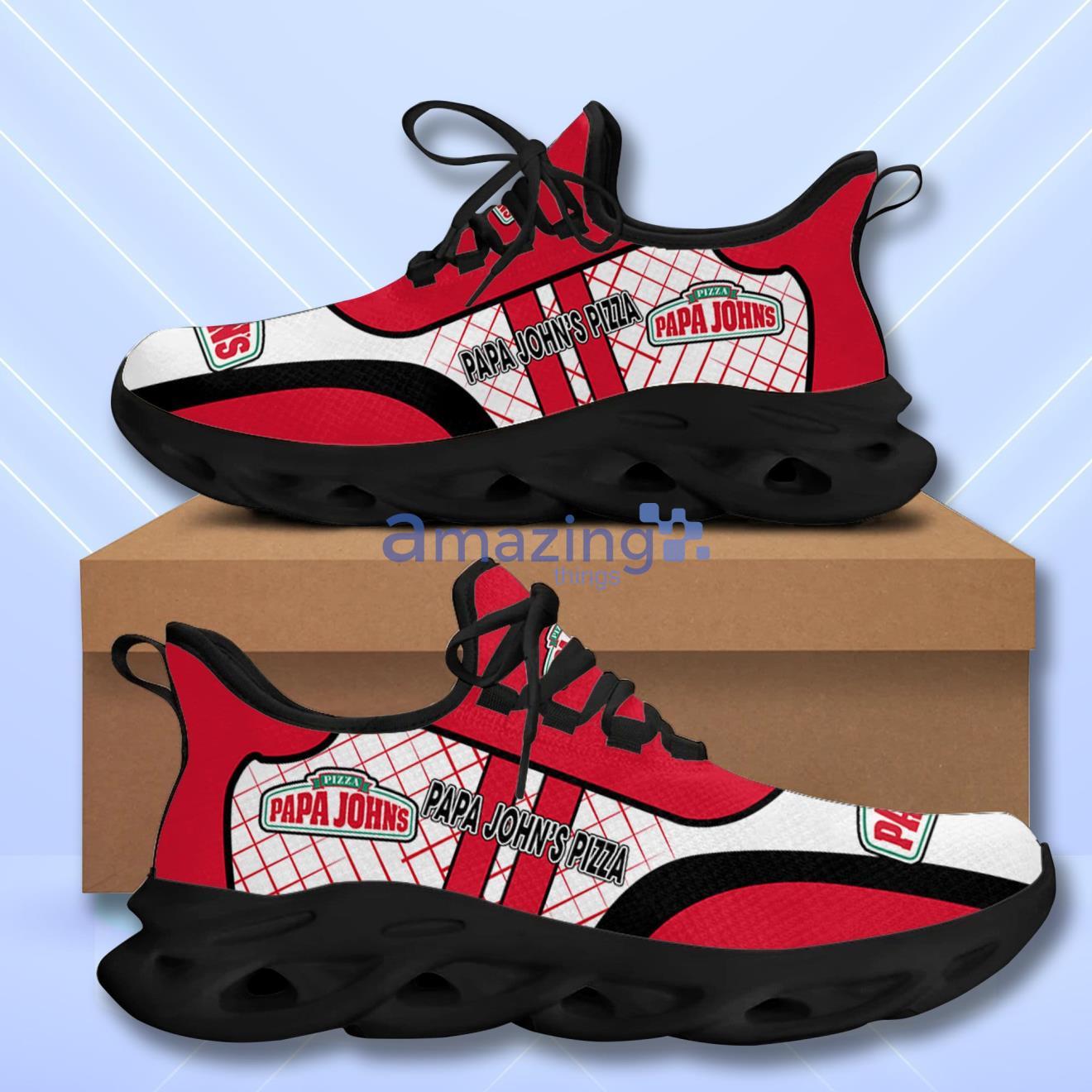 Papa John's Pizza Max Soul Sneakers Impressive Shoes For Men Women image Papa John's Pizza Max Soul Sneakers Impressive Shoes For Men Women Product Photo 1
