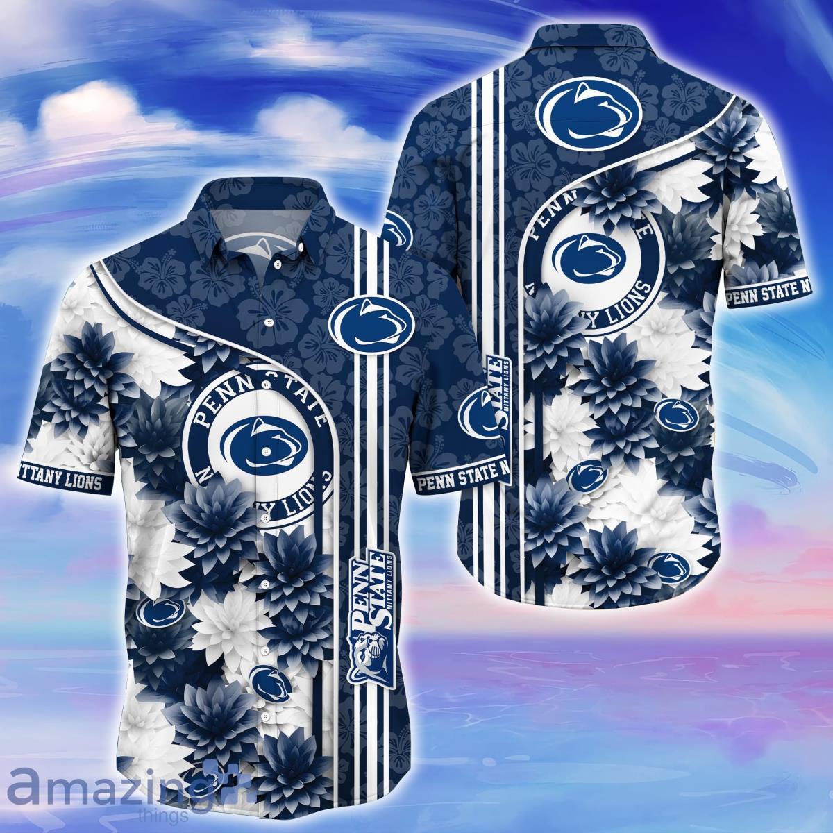 Penn State Nittany Lions Trending Hawaiian Shirt For Fans Product Photo 1