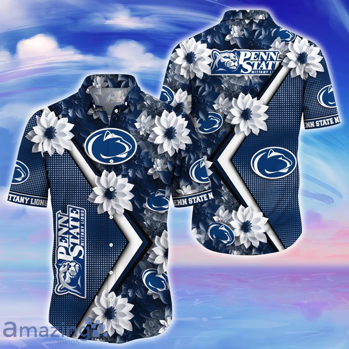 Penn State Nittany Lions Trending Hawaiian Shirt Gift For Fans Product Photo 1
