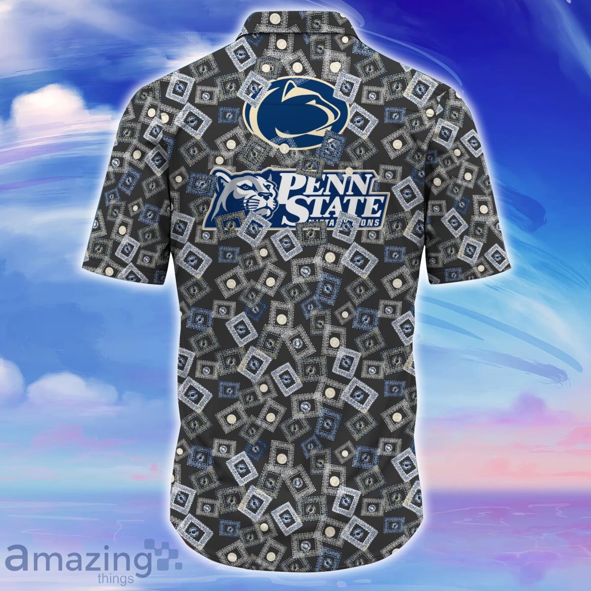Penn State Nittany Lions Trending Hawaiian Shirt Gift For Men Women Fans image Penn State Nittany Lions Trending Hawaiian Shirt Gift For Men Women Fans Product Photo 3