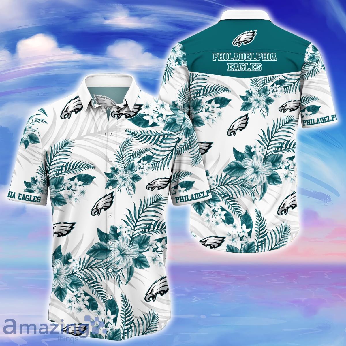 Philadelphia Eagles Trending Hawaiian Shirt Gift For Real Fans Product Photo 1