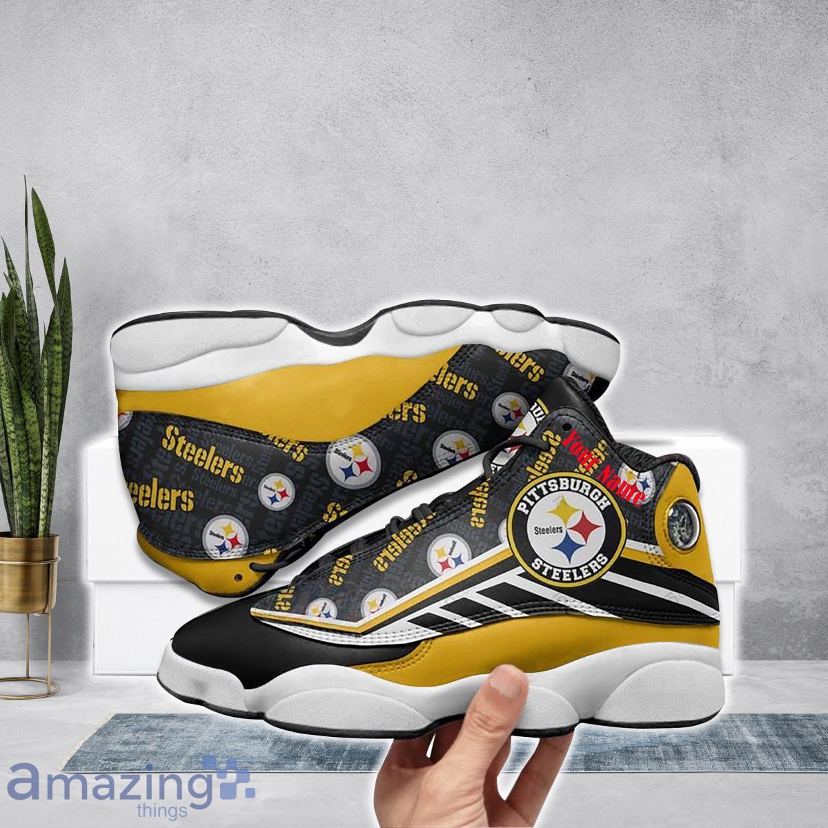 Pittsburgh Steelers Air Jordan 13 Sneaker, Custom Steelers Gear