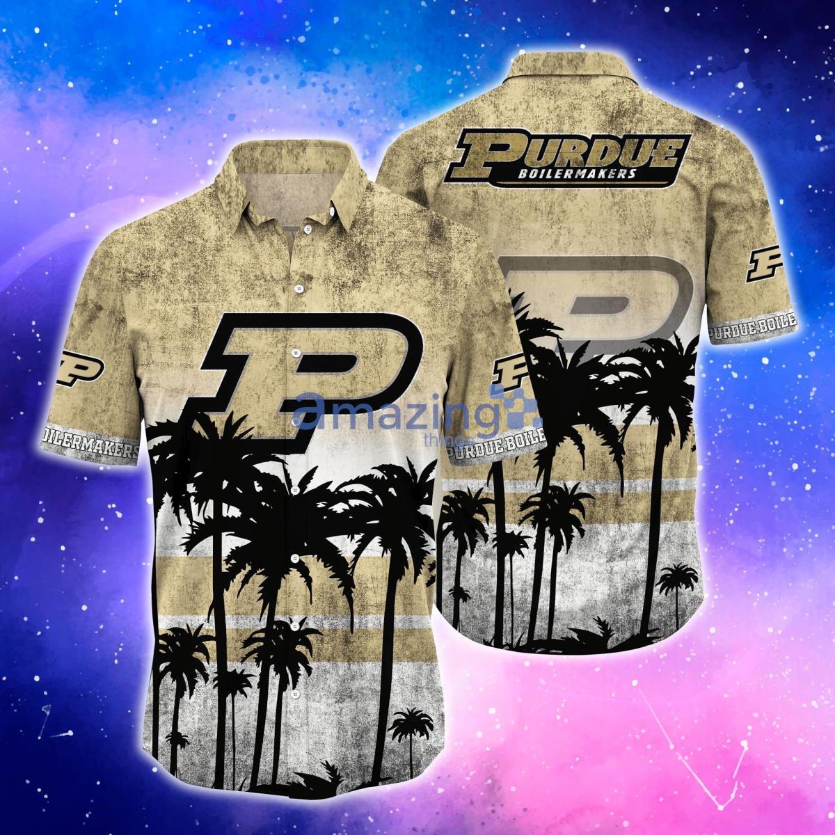 Purdue Boilermakers Trending Hawaiian Shirt And Shorts For Fans Product Photo 1
