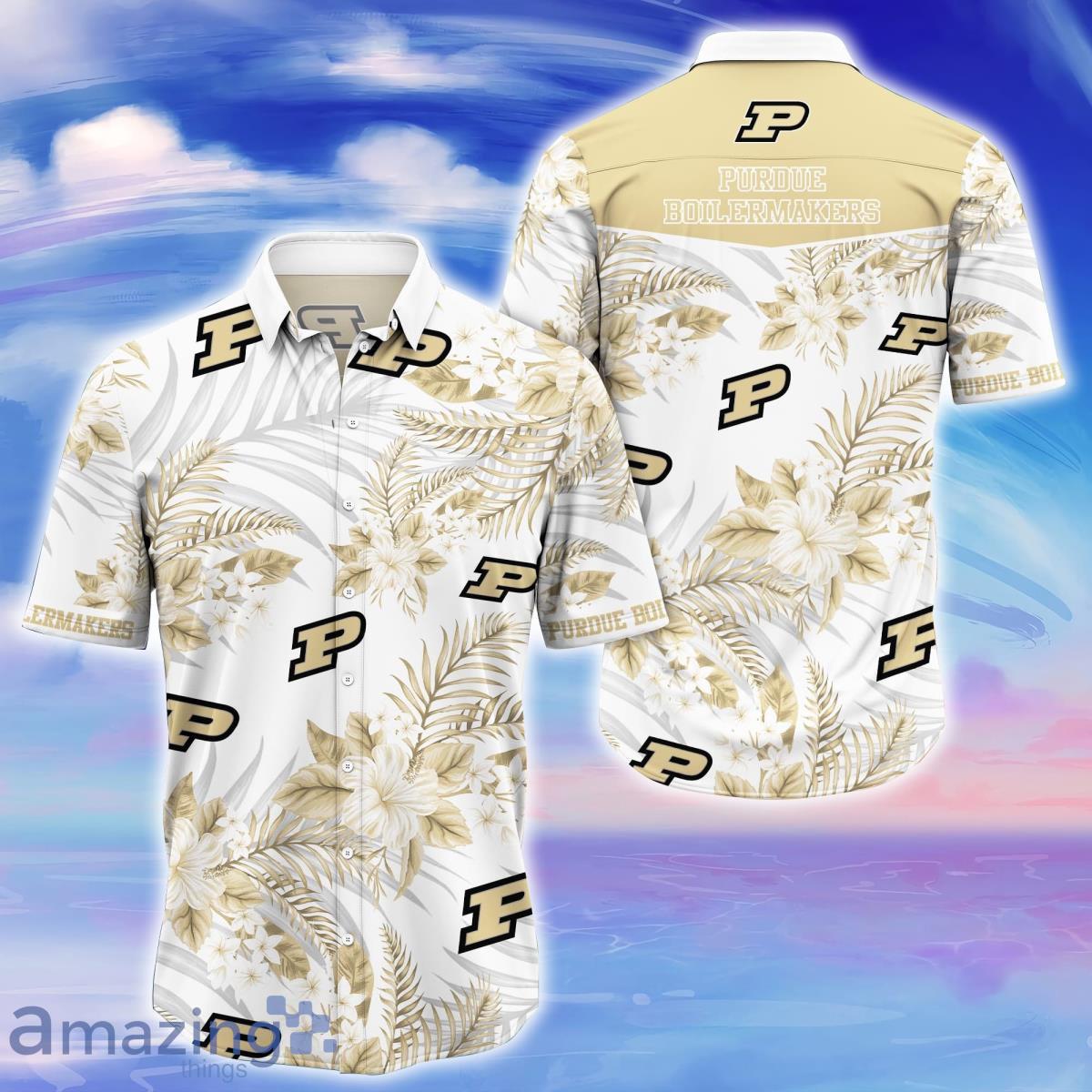 Purdue Boilermakers Trending Hawaiian Shirt Gift For Real Fans Product Photo 1