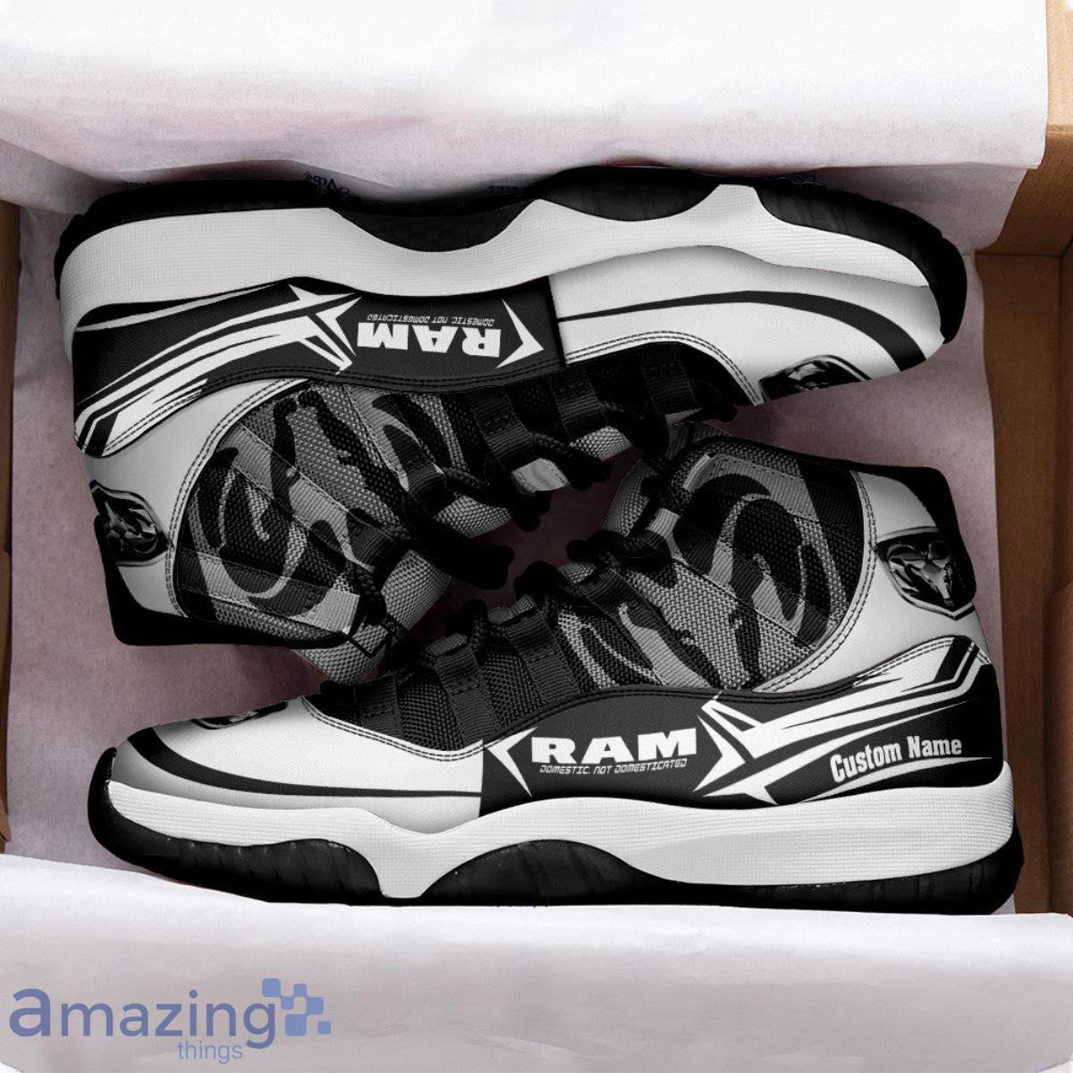 Ram Custom Name Air Jordan 11 Sneakers Vintage Shoes image Ram Custom Name Air Jordan 11 Sneakers Vintage Shoes Product Photo 3