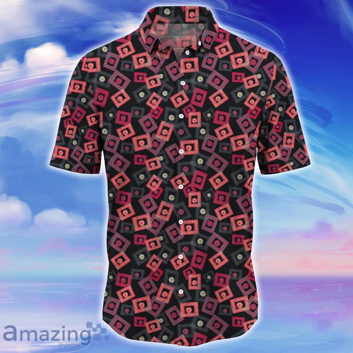 Rutgers Scarlet Knights Trending Hawaiian Shirt Gift For Men Women Fans image Rutgers Scarlet Knights Trending Hawaiian Shirt Gift For Men Women Fans Product Photo 2