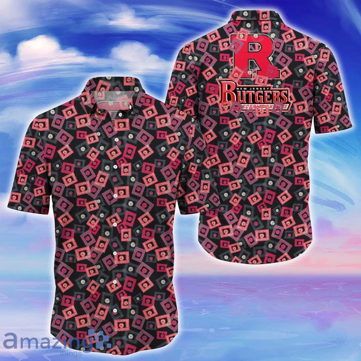 Rutgers Scarlet Knights Trending Hawaiian Shirt Gift For Men Women Fans Product Photo 1