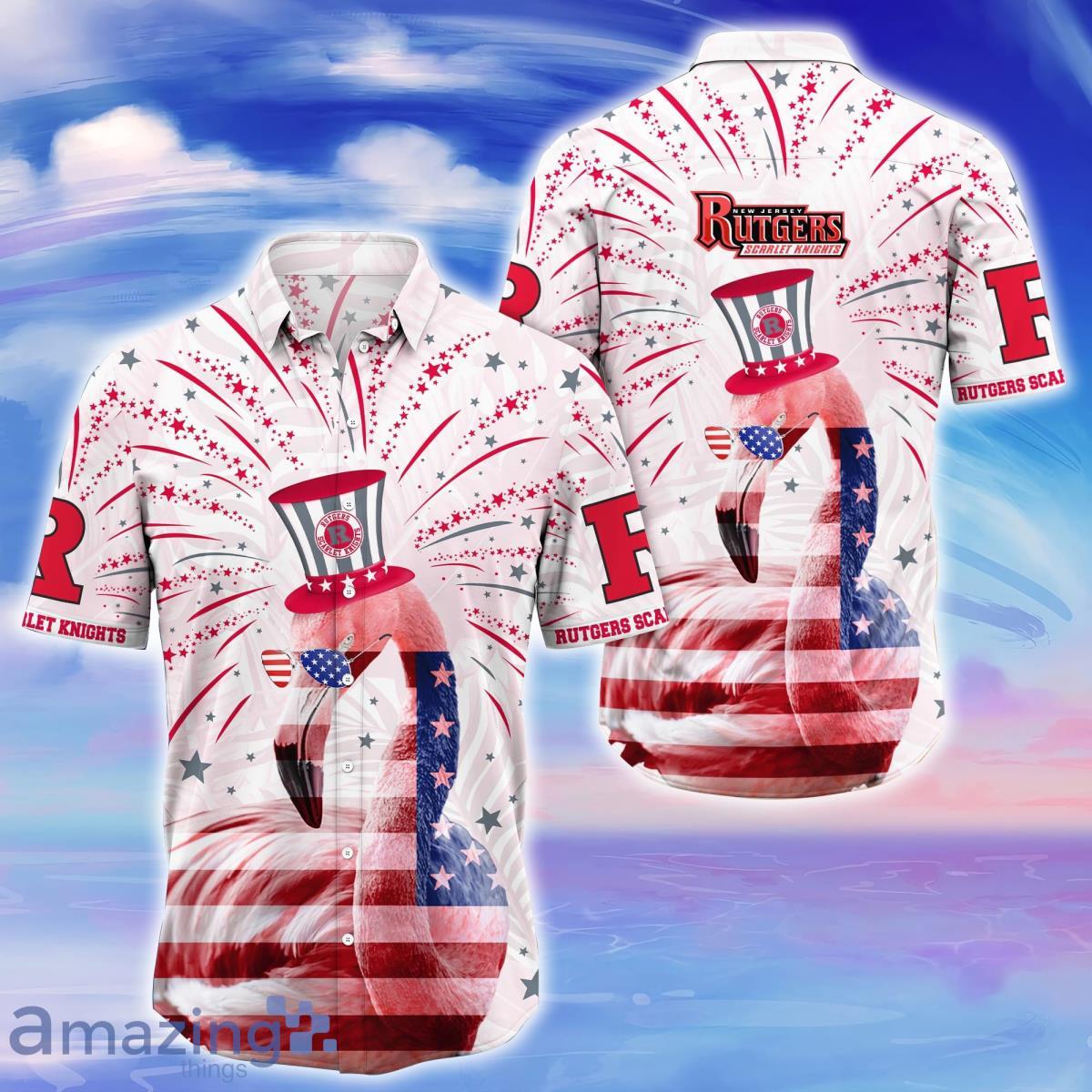 Rutgers Scarlet Knights Trending Hawaiian Shirt Gift For Men Women Product Photo 1