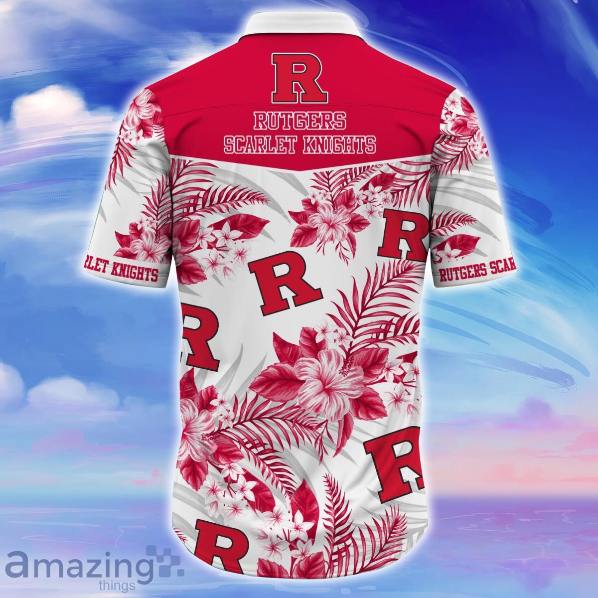 Rutgers Scarlet Knights Trending Hawaiian Shirt Gift For Real Fans image Rutgers Scarlet Knights Trending Hawaiian Shirt Gift For Real Fans Product Photo 3