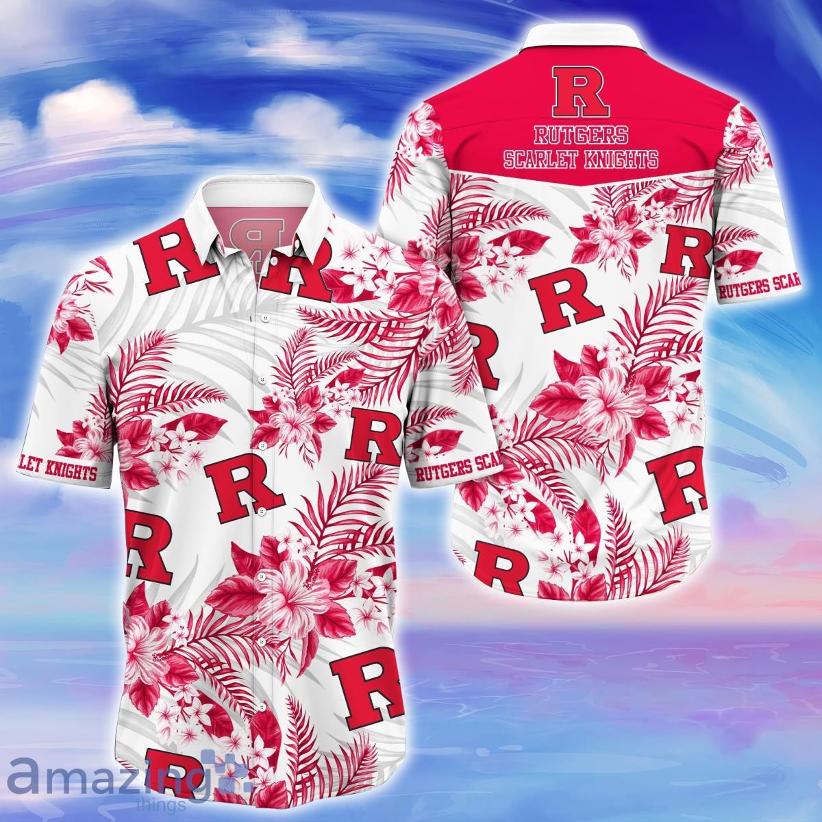 Rutgers Scarlet Knights Trending Hawaiian Shirt Gift For Real Fans Product Photo 1