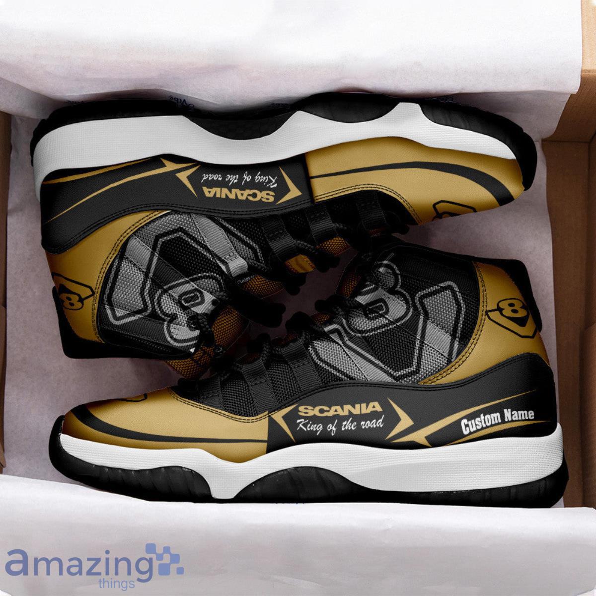 Custom Name October King Air Jordan 13 Sneaker Shoes - Banantees