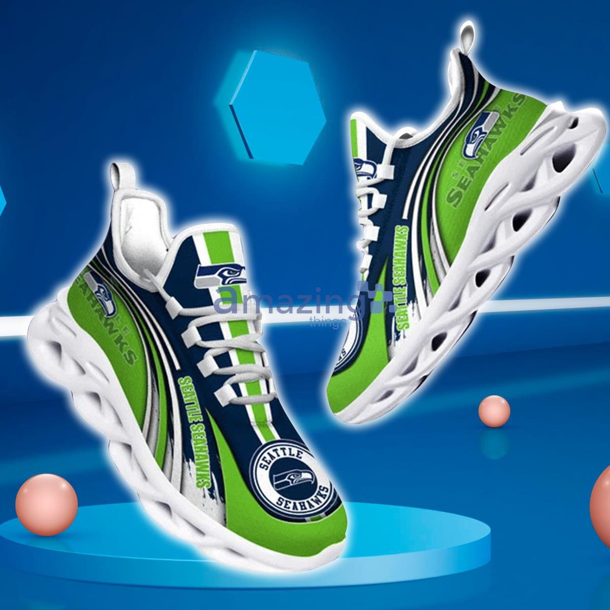 Seattle Seahawks Team Max Soul Shoes Running Sneakers For Fans