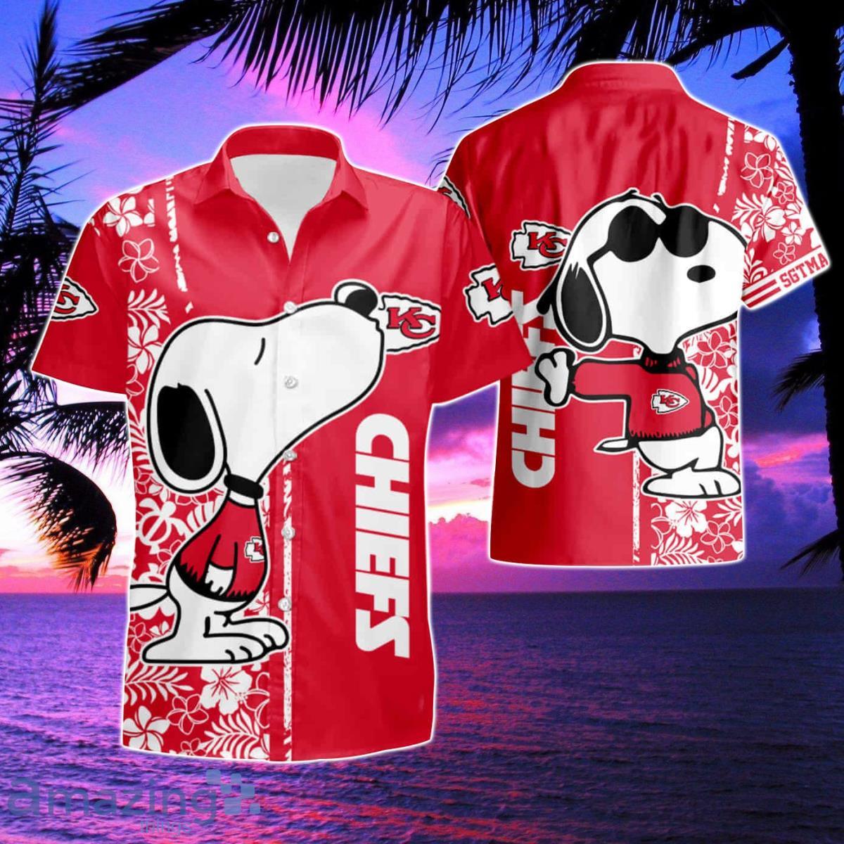 Kansas City Chiefs Snoopy Hawaiian Shirt For Men For Men –