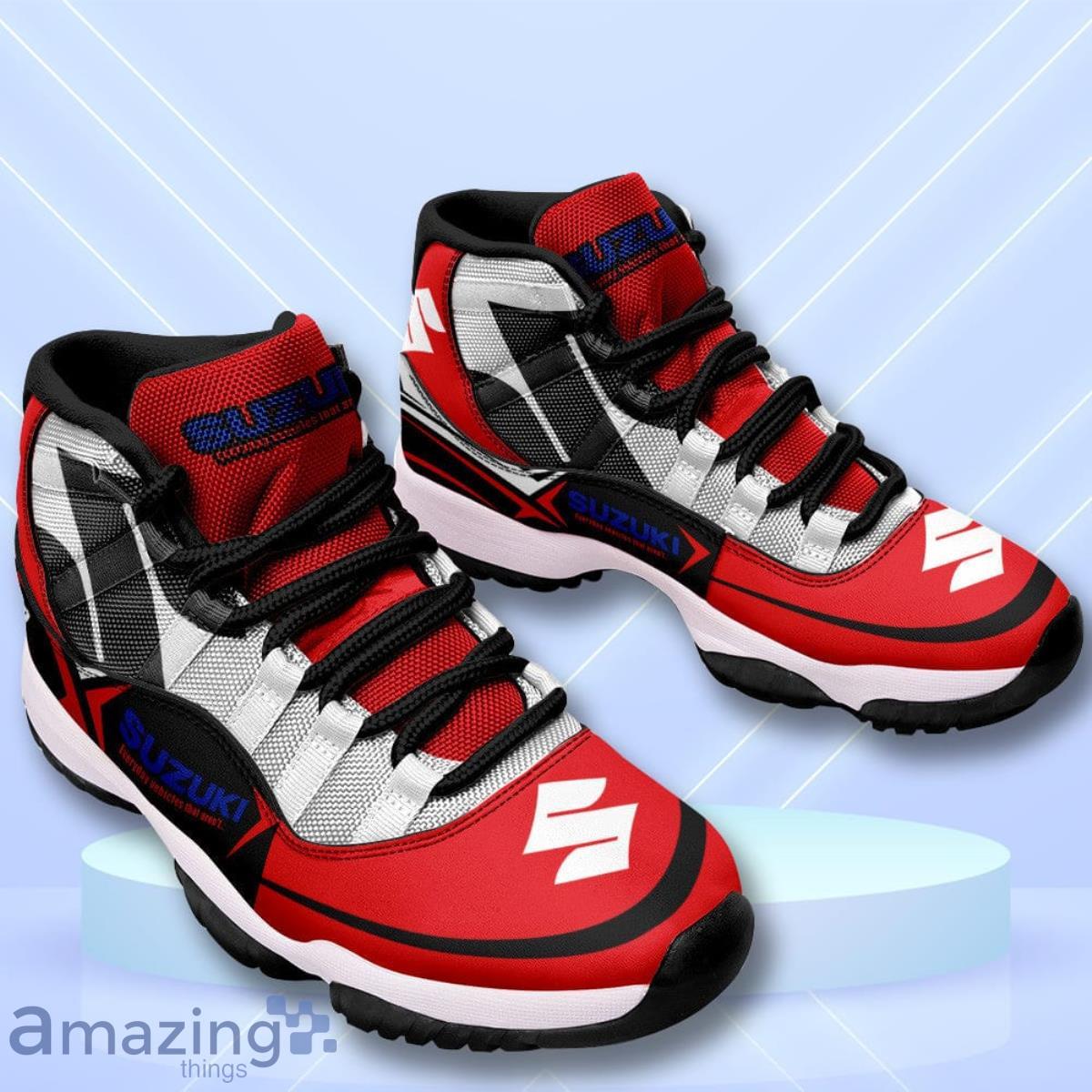 Suzuki Custom Name Air Jordan 11 Sneakers Vintage Shoes image Suzuki Custom Name Air Jordan 11 Sneakers Vintage Shoes Product Photo 2