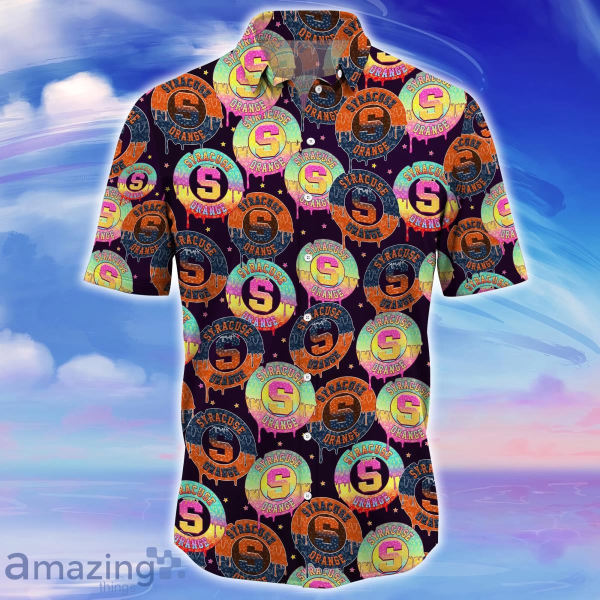 Syracuse Orange Trending Hawaiian Shirt For Fans image Syracuse Orange Trending Hawaiian Shirt For Fans Product Photo 2