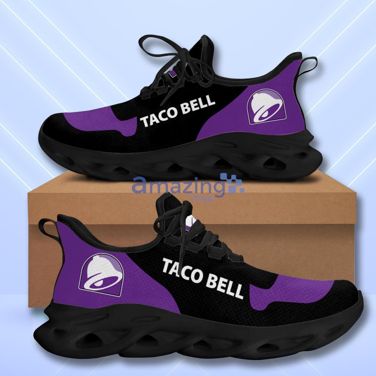 Taco Bell Max Soul Sneakers Unique Shoes For Men Women Product Photo 1
