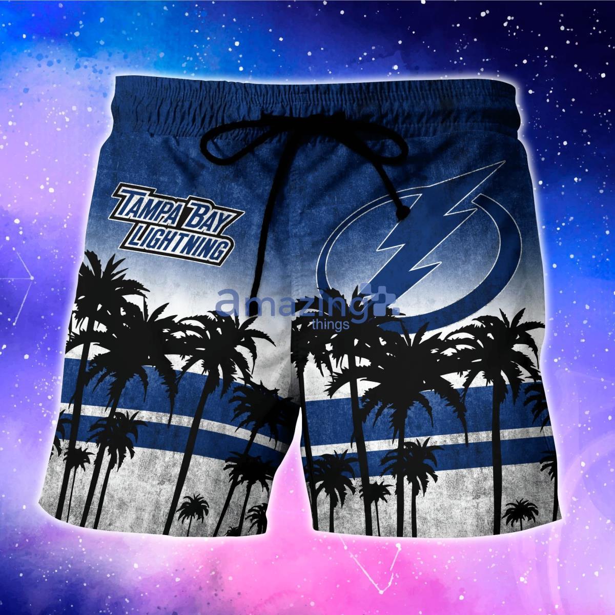 LIMITED] Tampa Bay Lightning NHL Hawaiian Shirt And Shorts, New