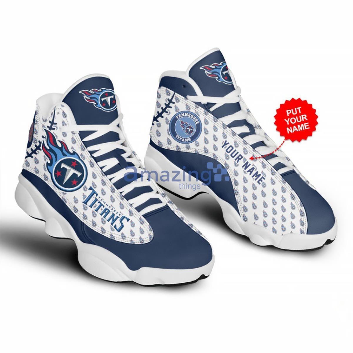 Tennessee Titans Football Team Custom Tennis Air Jordan 13