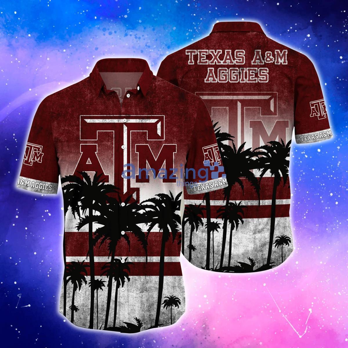 Texas A&ampM Aggies Trending Hawaiian Shirt And Shorts For Fans Product Photo 1