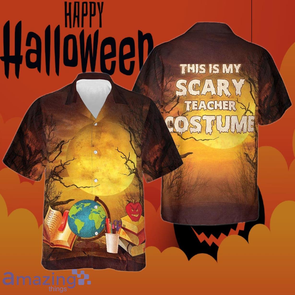 This Is My Scary Teacher Costume Halloween Shirt