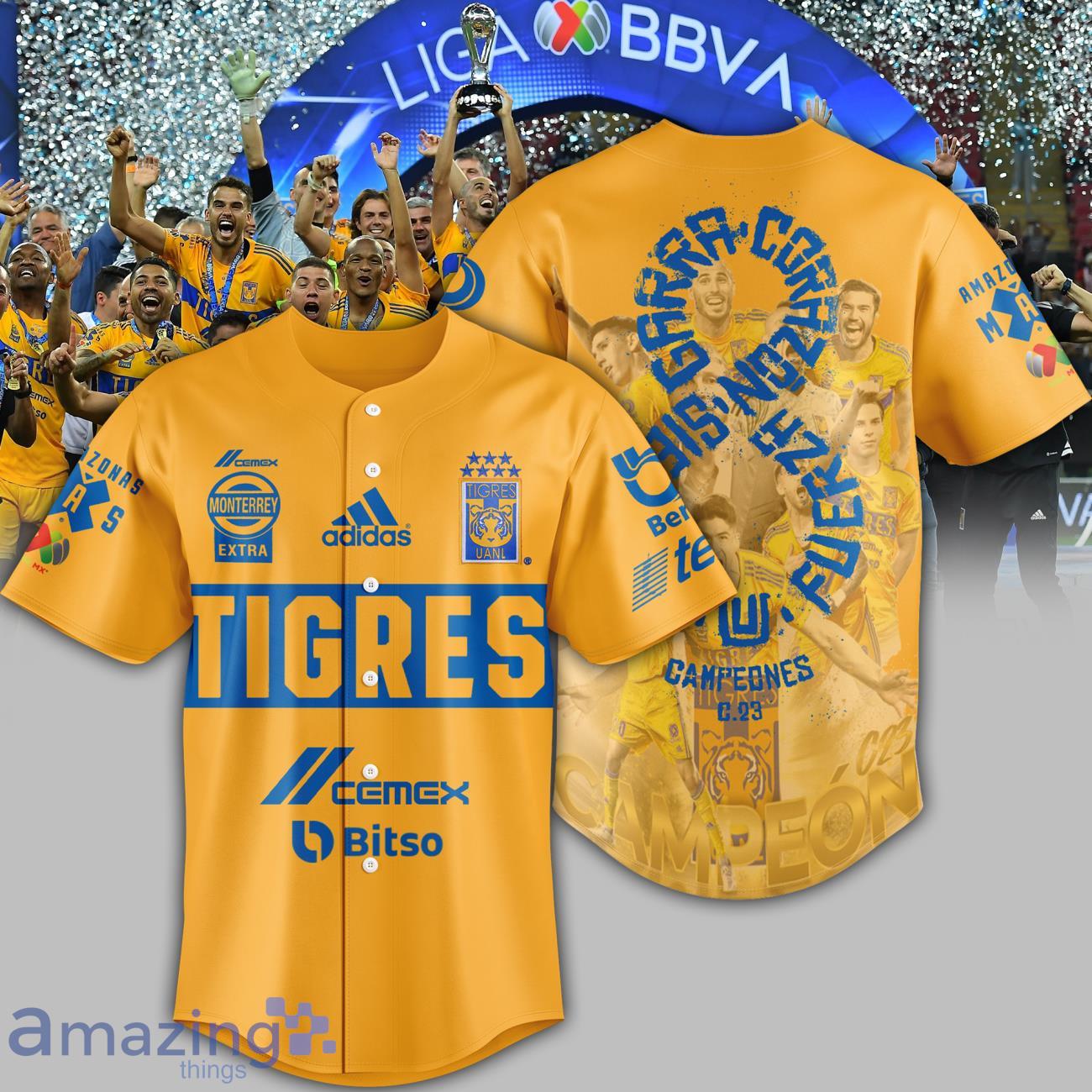 Custom Name Number Tigres UANL Campeón Liga Mx 2023 Baseball