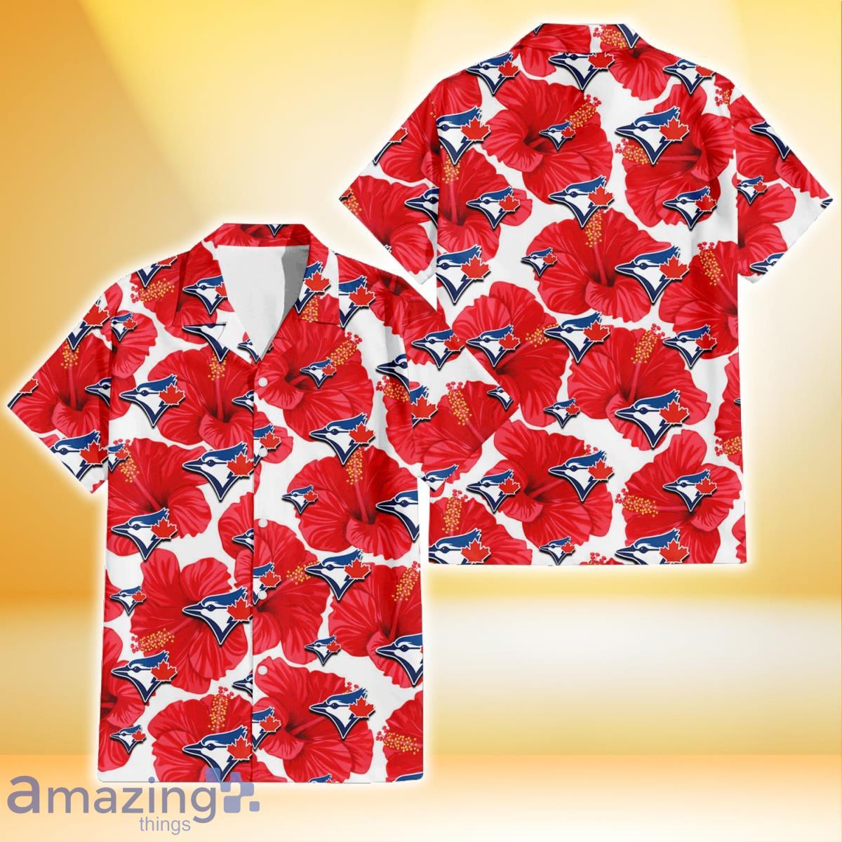Toronto Blue Jays Hawaiian Shirt Hibiscus, Gift For MLB Blue Jays Baseball  Fans - Bring Your Ideas, Thoughts And Imaginations Into Reality Today