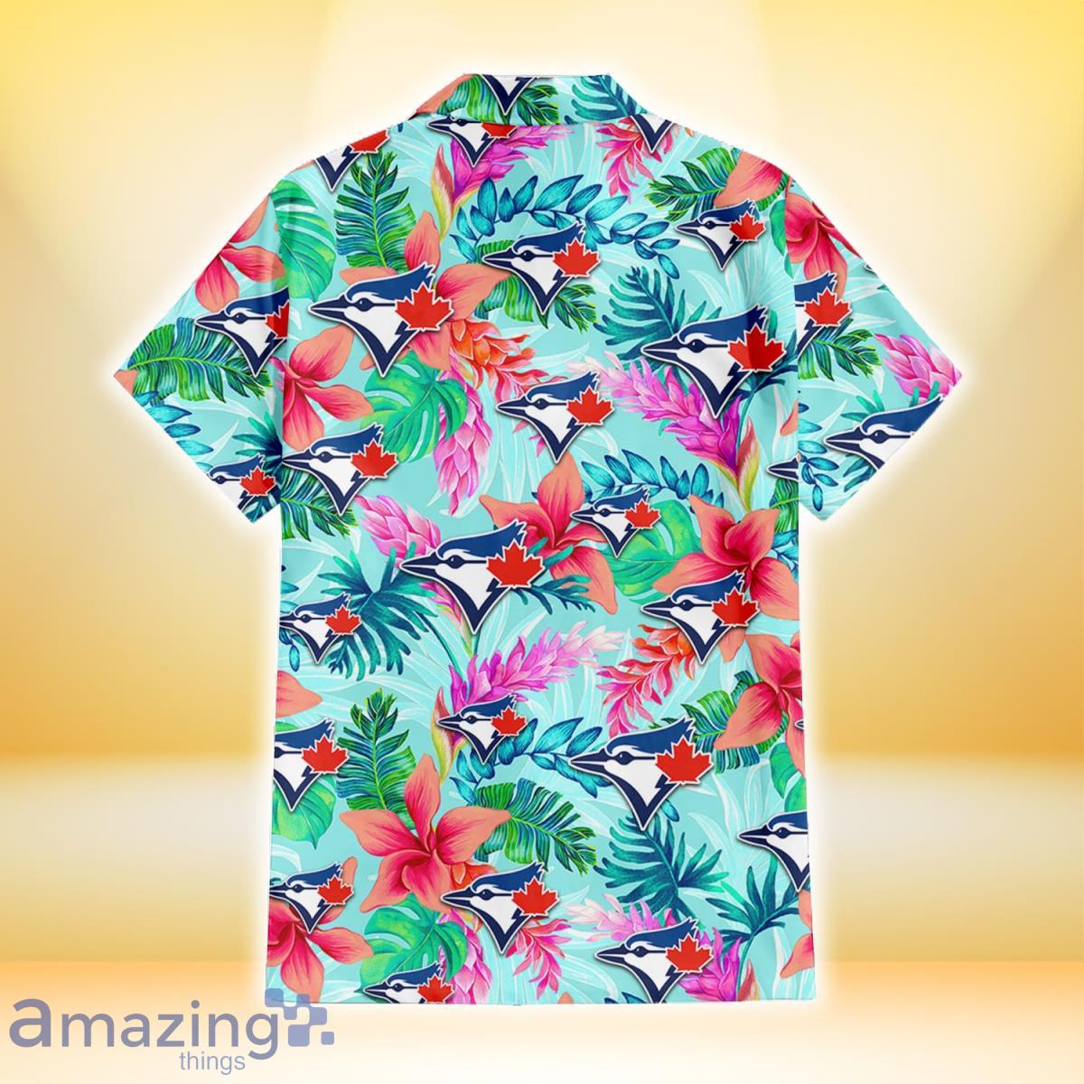 Baltimore Orioles Coral Porcelain Flower Violet Orchid Light Blue  Background 3D Hawaiian Shirt Gift For Fans - Freedomdesign