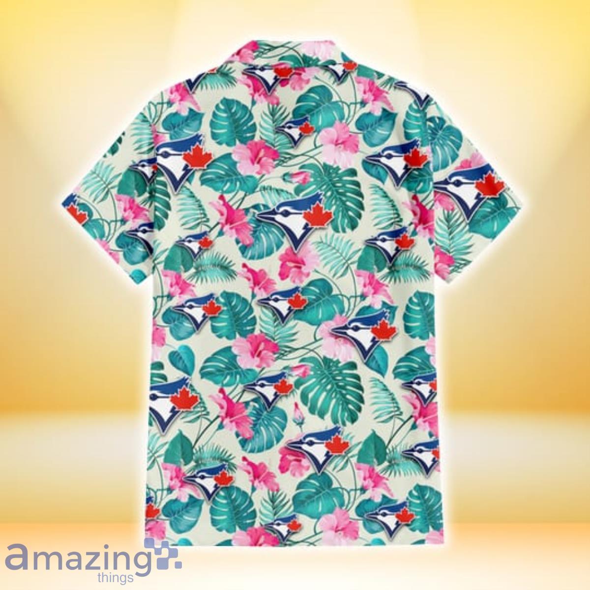Toronto Blue.Jays Short-Sleeve Hawaiian Shirt For Men Summer Lover